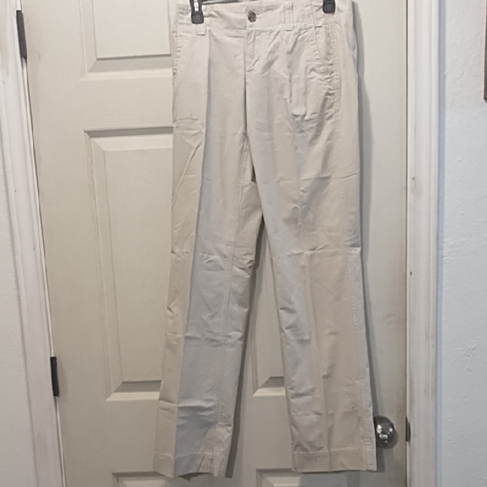 GAP Beige Striped Pants